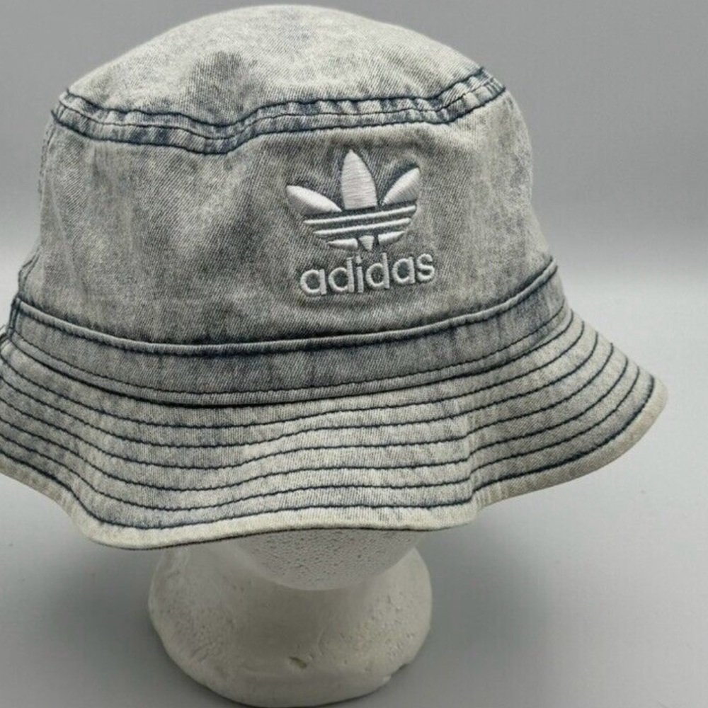 Adidas denim bucket hat